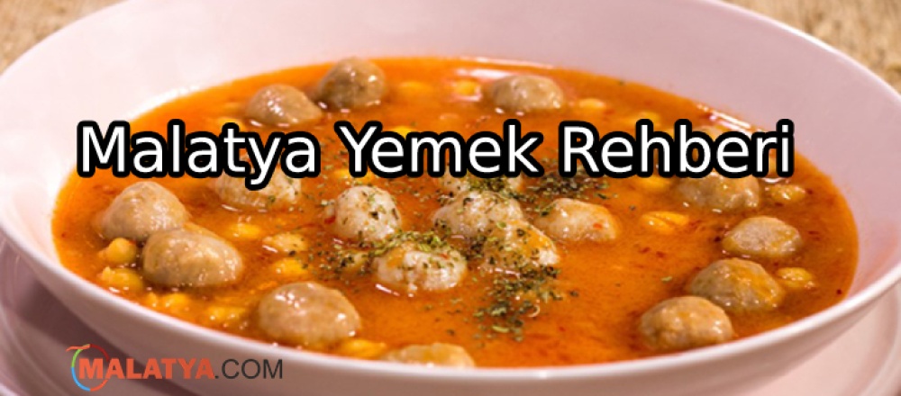 Malatya Yemek Rehberi