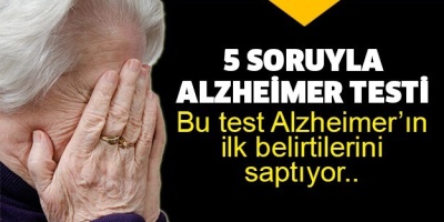 Alzheimer Testi