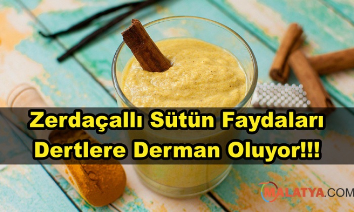 Zerdeçallı Süt Tarifi Ve Faydaları