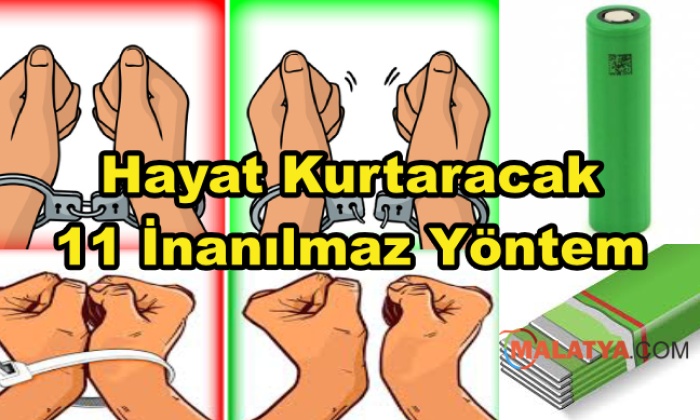 Hayat Kurtaracak 11 İnanılmaz Yöntem