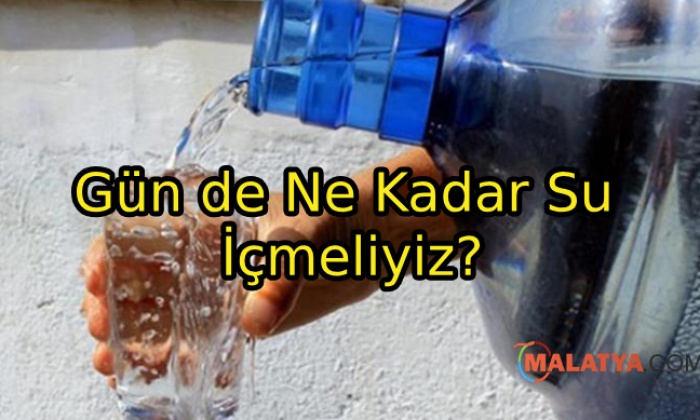 Gün de Ne Kadar Su İçmeliyiz?