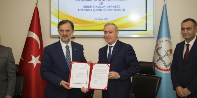 Kızılay ile SBÜ Arasında İş Birliği Protokolü