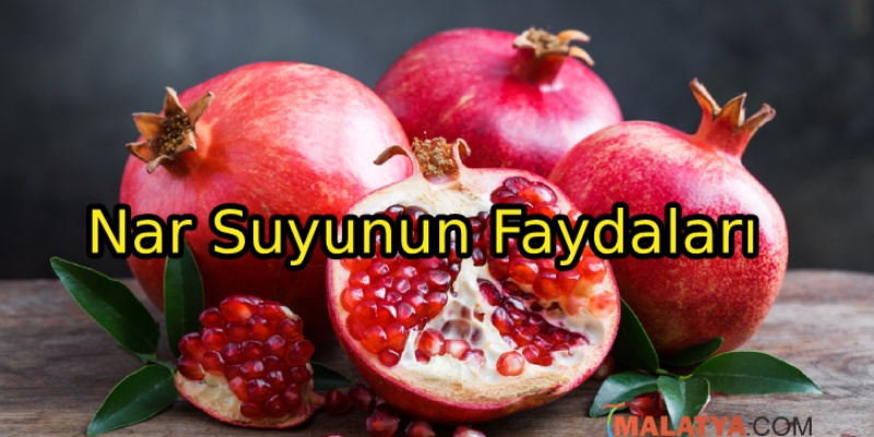 Nar Suyunun Faydaları