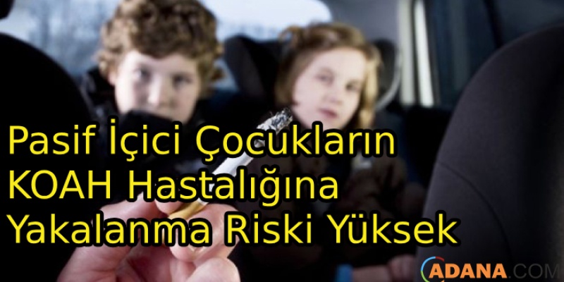Pasif İçici Çocukların KOAH Hastalığına Yakalanma Riski Yüksek