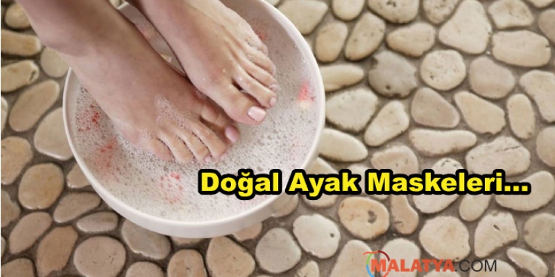 Ev Yapımı Doğal Ayak Maskeleri