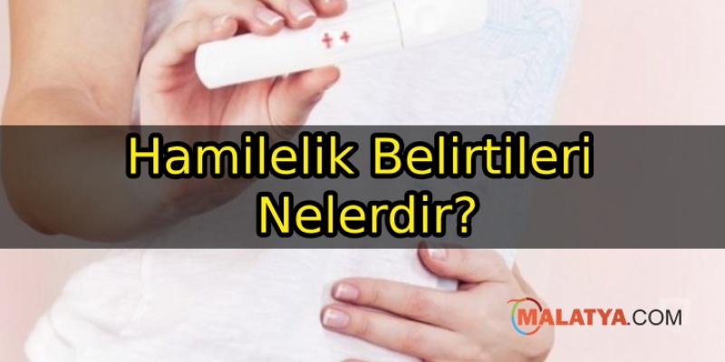 Hamilelik Belirtileri Nelerdir?